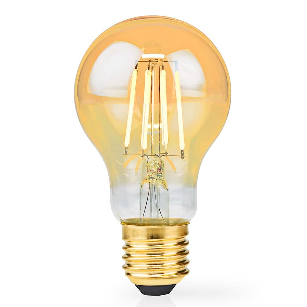Nedis Dimbar LED-lampa Extra varmvit E27, A60, 4.9W, 470lm, 2100K