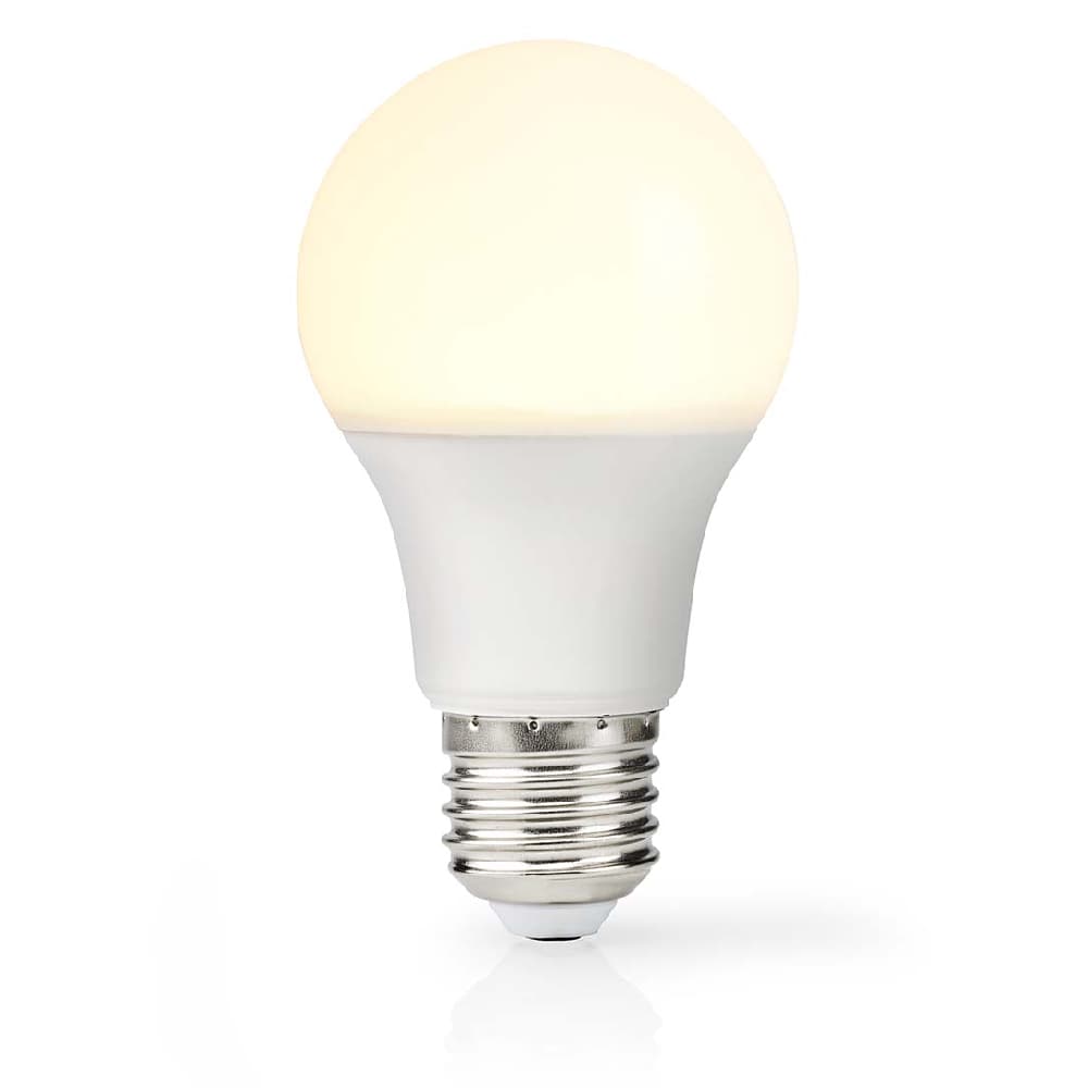 Nedis Frostad LED-lampa Varmvit E27, A60, 4.9W, 470lm, 2700K