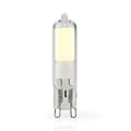Miniatyrbilde 1 av 3: Nedis Clear LED-pære varmhvit G9, 2W, 200lm, 2700K