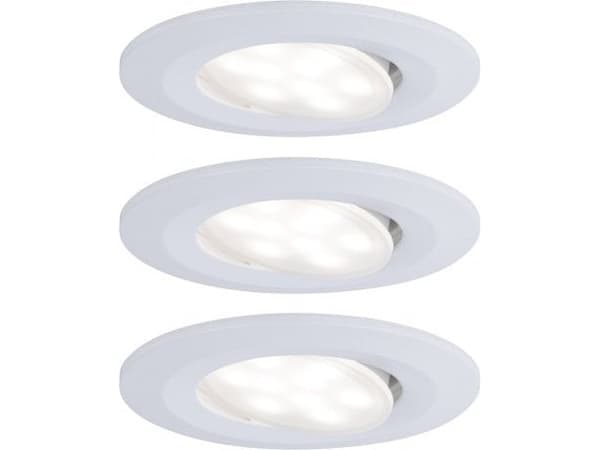 Paulmann 999.27, Rund, Tak, Hvit, Plast, IP65, II