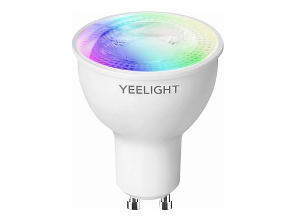 Yeelight Smart W1 - LED-pære for søkelys - GU10 - 4.5 W (ekvivalent 28 W) - klasse F - 16 millioner farger - 2700-6500 K