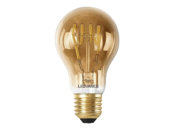LEDVANCE 4058075793934 LED (RGB)-valaisin EEK G (A - G) E27 Kolbeform 6 W = 40 W Varmhvid til neutralhvid (Ø x H) 60 mm x 60 mm 1 stk