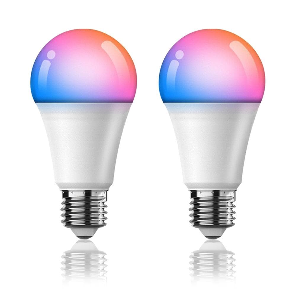 Smart app-styrd LED lampa E27 2-Pack