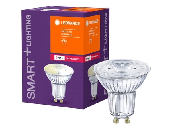 LEDVANCE SMART+ AC33904 - LED-pære for søkelys - form: PAR16 - GU10 - 4.9 W (ekvivalent 40 W) - klasse G - varmt hvitt lys - 2700 K - hvit
