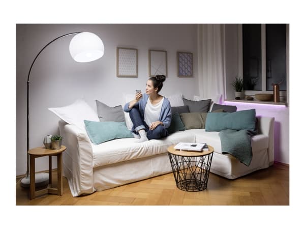 Osram SMART+ Filament Classic Dimmable, Älylamppu, Läpinäkyvä, Bluetooth, LED, E27, Lämmin valkoinen