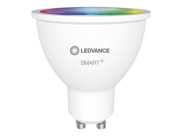 LEDVANCE SMART+ WiFi SPOT GU10 Multicolour, Älylamppu, Hopea, Wi-Fi, Integroitu LED, GU10, Multi