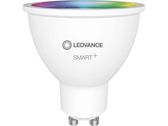 LEDVANCE SMART+ WiFi SPOT GU10 Multicolour, Älylamppu, Hopea, Wi-Fi, Integroitu LED, GU10, Multi