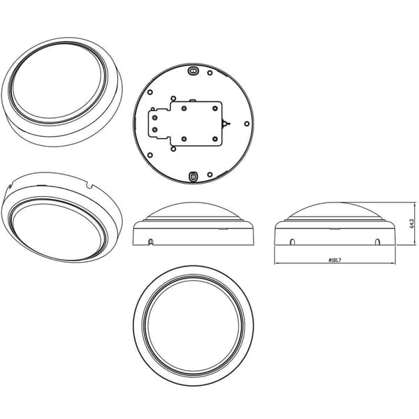 ProjectLine Væglampe 15W 1400lm IP54