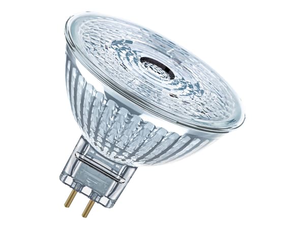 OSRAM LED SUPERSTAR - LED-spotlight - form: MR16 - GU5.3 - 3.4 W (motsvarande 20 W) - klass G - varmt vitt ljus - 2700 K