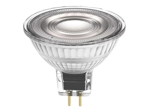OSRAM LED SUPERSTAR - LED-pære for søkelys - form: MR16 - GU5.3 - 5 W (ekvivalent 12 W) - klasse G - kjølilg hvitt lys - 4000 K