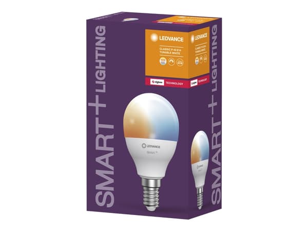 LEDVANCE SMART+ ZB Mini - LED-lamppu - muoto: P40 - E14 - 5 W (40 W vastaava) - luokka F - säädettävä valkoinen - 2700-6500 K