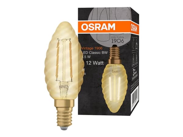 HEHKULANKA LED-LAMPPU VINTAGE 1906 15W E14 230 V