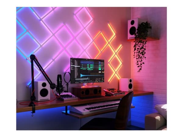 Nanoleaf Lines Squared Expansion Pack, Muu, Valkoinen, IP20, RGB, 6500 K, 1200 K