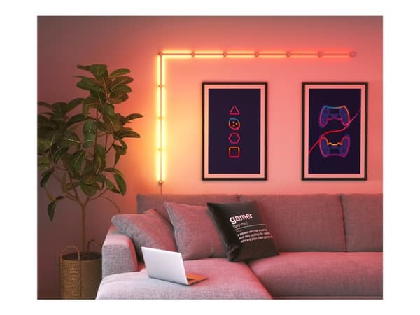 Nanoleaf Lines Squared Expansion Pack, Muu, Valkoinen, IP20, RGB, 6500 K, 1200 K