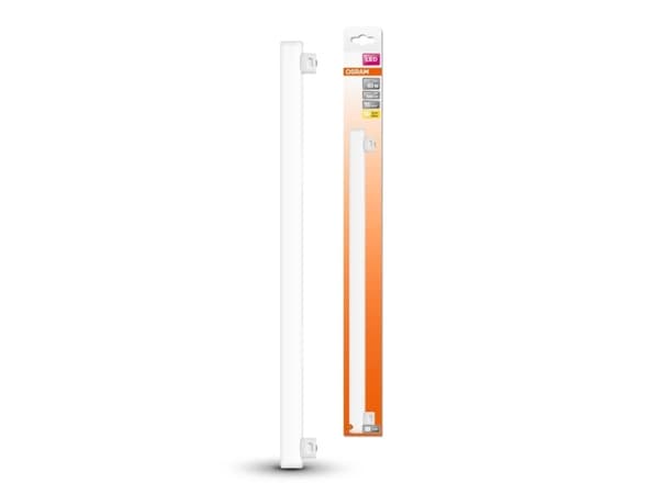 OSRAM LEDinestra - LED-rørs lyspære - form: tubulær - mattslipt finish - S14s - 6 W (ekvivalent 40 W) - klasse F - varmt hvitt lys - 2700 K