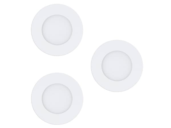 EGLO FUEVA-Z CL 3X360LM IP44 27/65K Ø85 VIT