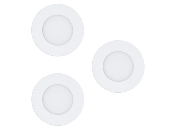 EGLO FUEVA-Z CL 3X360LM IP44 27/65K Ø85 VIT