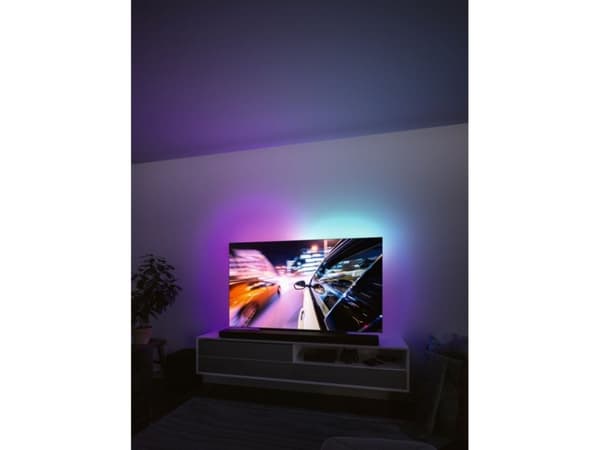 Paulmann 78882, TV-stripe lys, Ambience, Innendørs, Sort, Plast, IP20