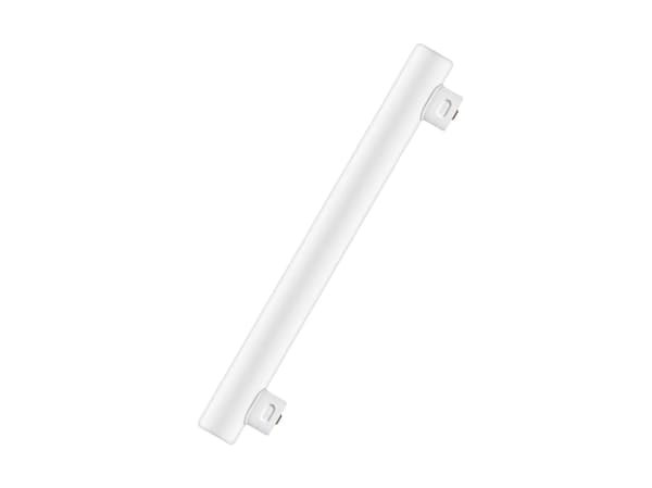OSRAM LEDinestra - LED-rörglödlampa - form: tubulär - glaserad finish - S14s - 3.5 W (motsvarande 25 W) - klass F - varmt vitt ljus - 2700 K