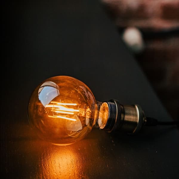 Forever Light LED-Lampa Filament E27 G95 4W 230V 2000K 400lm