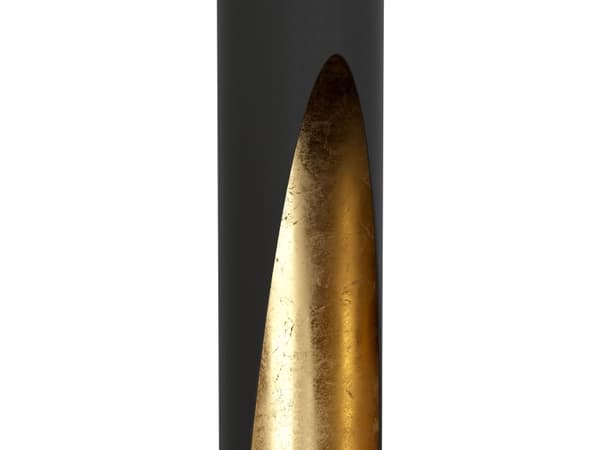 EGLO BARBOTTO LÅNGBORD 4L GU10 SVART/GULD