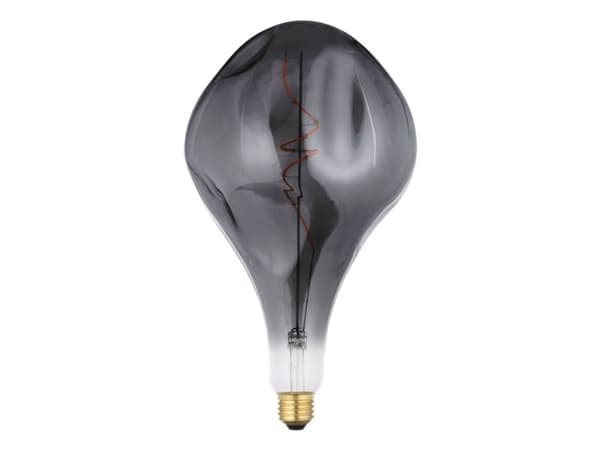 Eglo - LED-glödlampa med filament - form: D165 - E27 - 4 W (motsvarande 9 W) - varmt vitt ljus - 1800 K