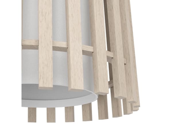 EGLO FATTORIA LANGBORD 3L E27 SORT/BRUN/HVID