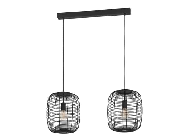 EGLO RINROE LANGBORD 2L E27 SORT