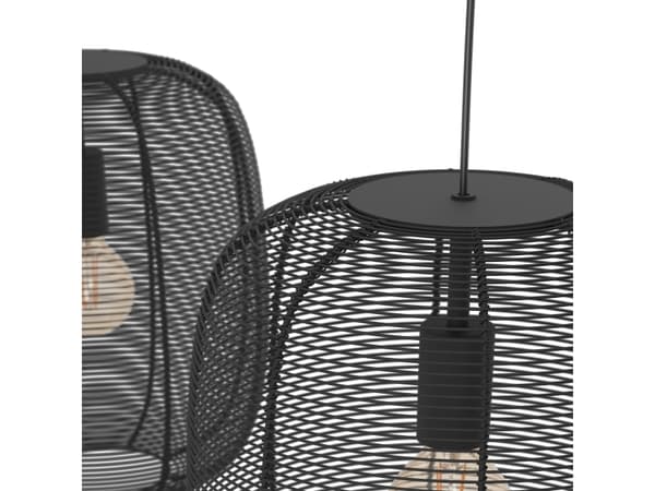 EGLO RINROE LANGBORD 2L E27 SORT