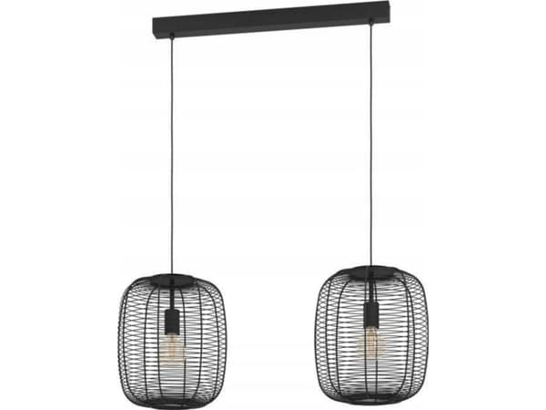 EGLO RINROE LANGBORD 2L E27 SORT