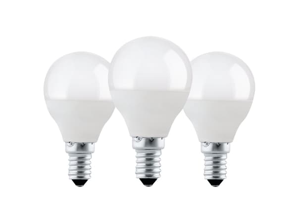 EGLO E14 P45 4,9W 470LM 3000K OPAALI 3 STK