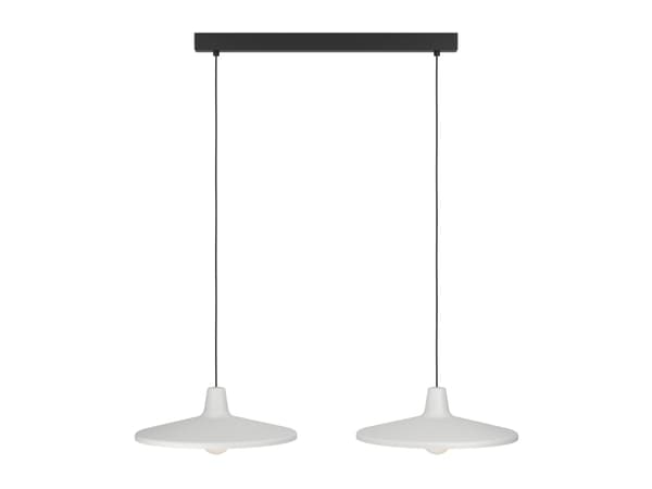 EGLO MINIERE LANGBORD 2XE27 GRÅ SORT