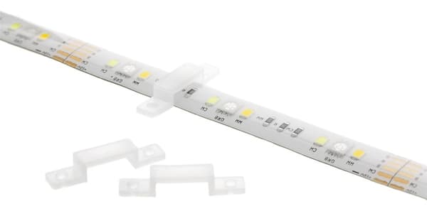 DELTACO SMART HOME LED strip, RGB, 2700K-6500K, 3m, WiFi 2.4GHz, white