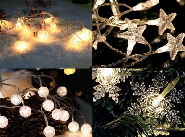 DAY Ljusslinga 10 LED batteridriven, 1,2m