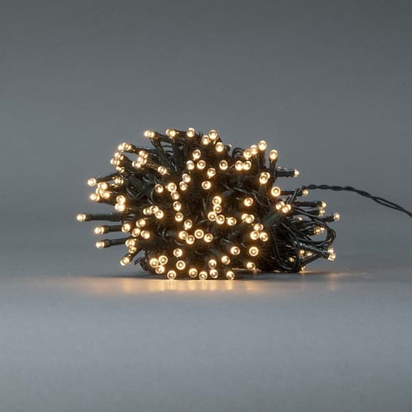 Nedis Julbelysning | Sträng | 192 LED's | Varm Vit | 14.40 m | Ljuseffekter: 7 | Inomhus eller Utomhus | Batteridriven