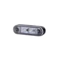 Miniatyrbilde 2 av 2: Sidemarkerings-/posisjonslys - Hvit LED 12/24V
