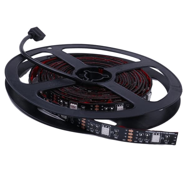 LED-stripe, RGB med fjernkontroll og USB - 3 meter