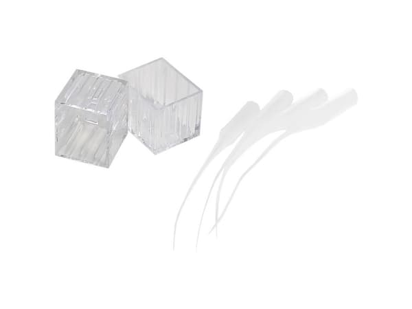Deko Light 930689 Slutstycken Set 2 St. für 230V LED Stripe Slutstycken Set Plast (B x H x D) 21,80 x 18 x 27 mm 1 st