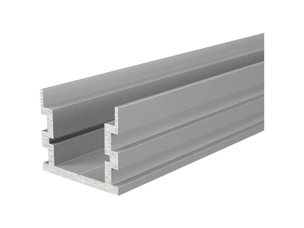 Deko Light 970741 AU-05-15 #####IP-Profil Aluminium (B x H x T) 24 x 20 x 2000 mm 2 m