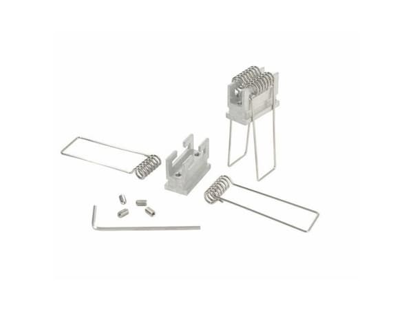 Deko Light 987040 #####Muttersten med spänningsfjädrar aluminium 1 st