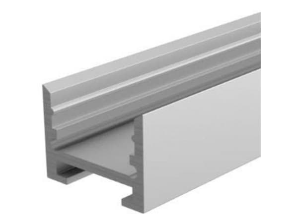 Deko Light 970285 AU-10-12 Rilleprofil Aluminium (B x H x T) 18.20 x 13.70 x 3000 mm 3 m