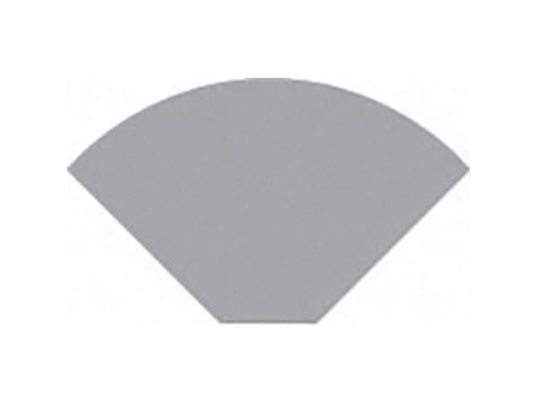 Deko Light 979780 R-AV-05-25 Päätykorkkisarja Alumiini 1 kpl