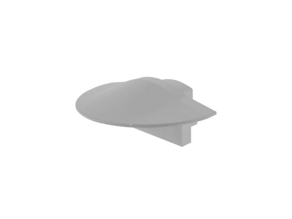 Deko Light 978581 F-ET-01-08 Sats för ändlock Plast (B x H x D) 16 x 8,50 x 23 mm 1 st
