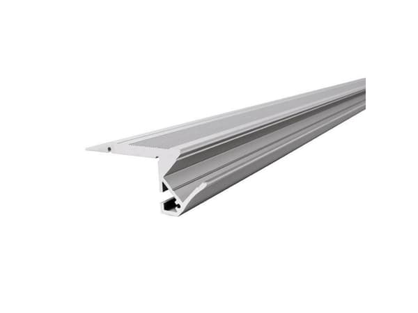 Deko Light 970503 AL-01-10 Trappestensprofil Aluminium (B x H x T) 61 x 20.50 x 2000 mm 2 m