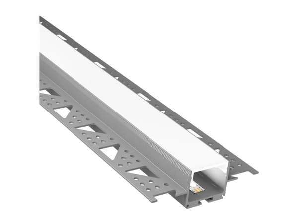 Barthelme 62394151 CATania 30 Gipsväggsprofil Aluminiumprofil (L x B x H) 1000 x 80,6 x 25,7 mm 1 m
