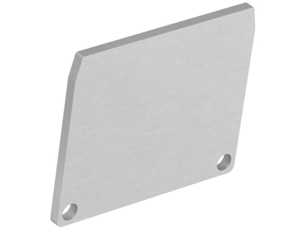 Barthelme 62394145 Endkappenset CATania 30 Trockenbauprofil Endekappe-sæt Aluminium (L x B x H) 1.5 x 30.6 x 25.7 mm 1 Set