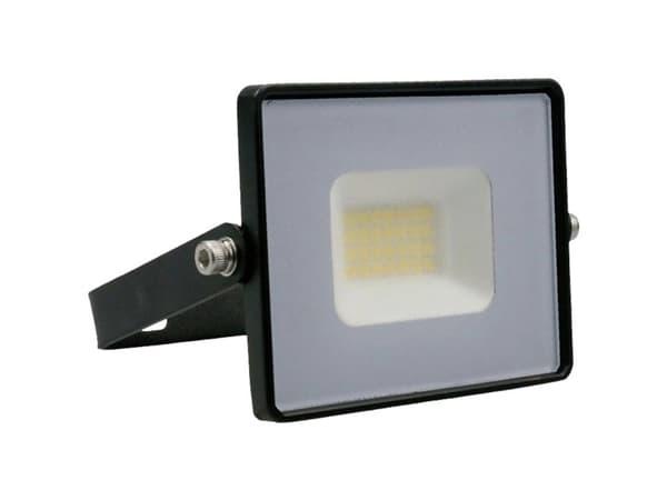 Flomlys V-TAC LED halogen lyskaster V-TAC 20W SMD E-Series Sort VT-4021 kald 1620lm