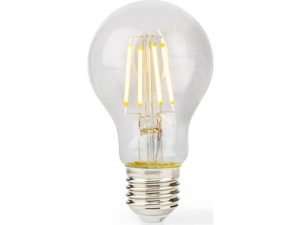 Nedis LBFE27A602, 7 W, 64 W, E27, 806 lm, 15000 t, Varm hvit