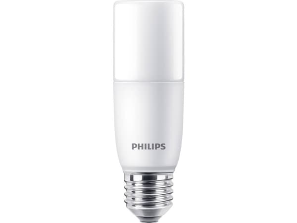 Philips LED Stick - LED-glödlampa - form: T38 - glaserad finish - E27 - 9.5 W (motsvarande 68 W) - klass F - vitt ljus - 3000 K
