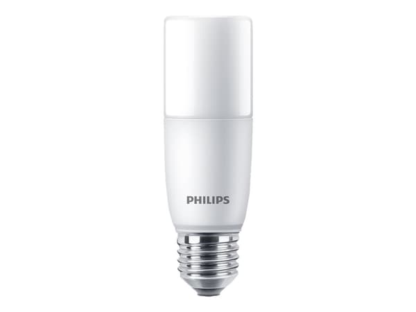 Philips LED Stick - LED-glödlampa - form: T38 - glaserad finish - E27 - 9.5 W (motsvarande 68 W) - klass F - vitt ljus - 3000 K